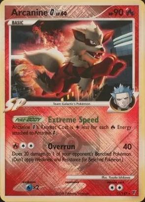Supreme Victors Arcanine G [Crosshatch-Pokemon-League] Pokémon card