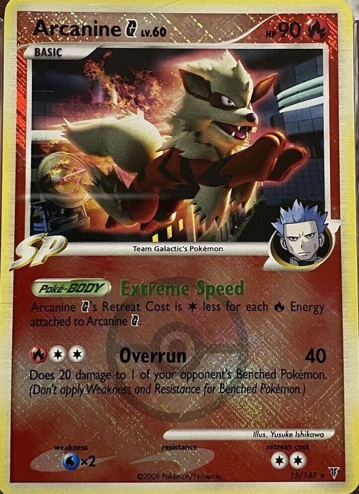 Arcanine G [Reverse Holo]