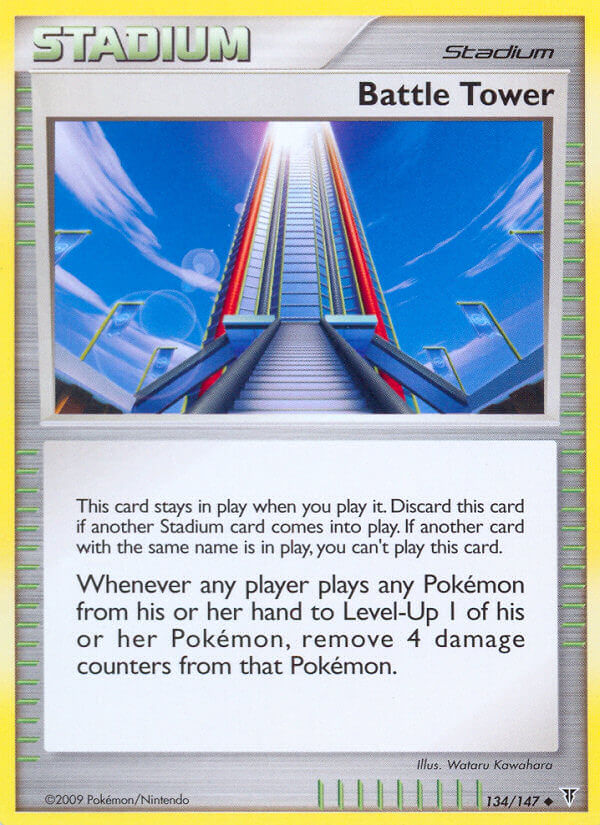 Supreme Victors Battle Tower Pokémon card