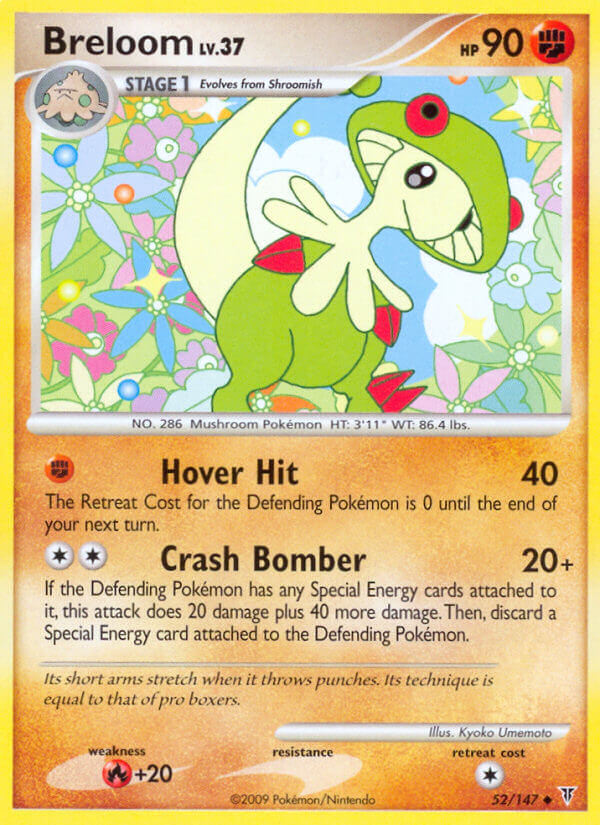 Supreme Victors Breloom Pokémon card