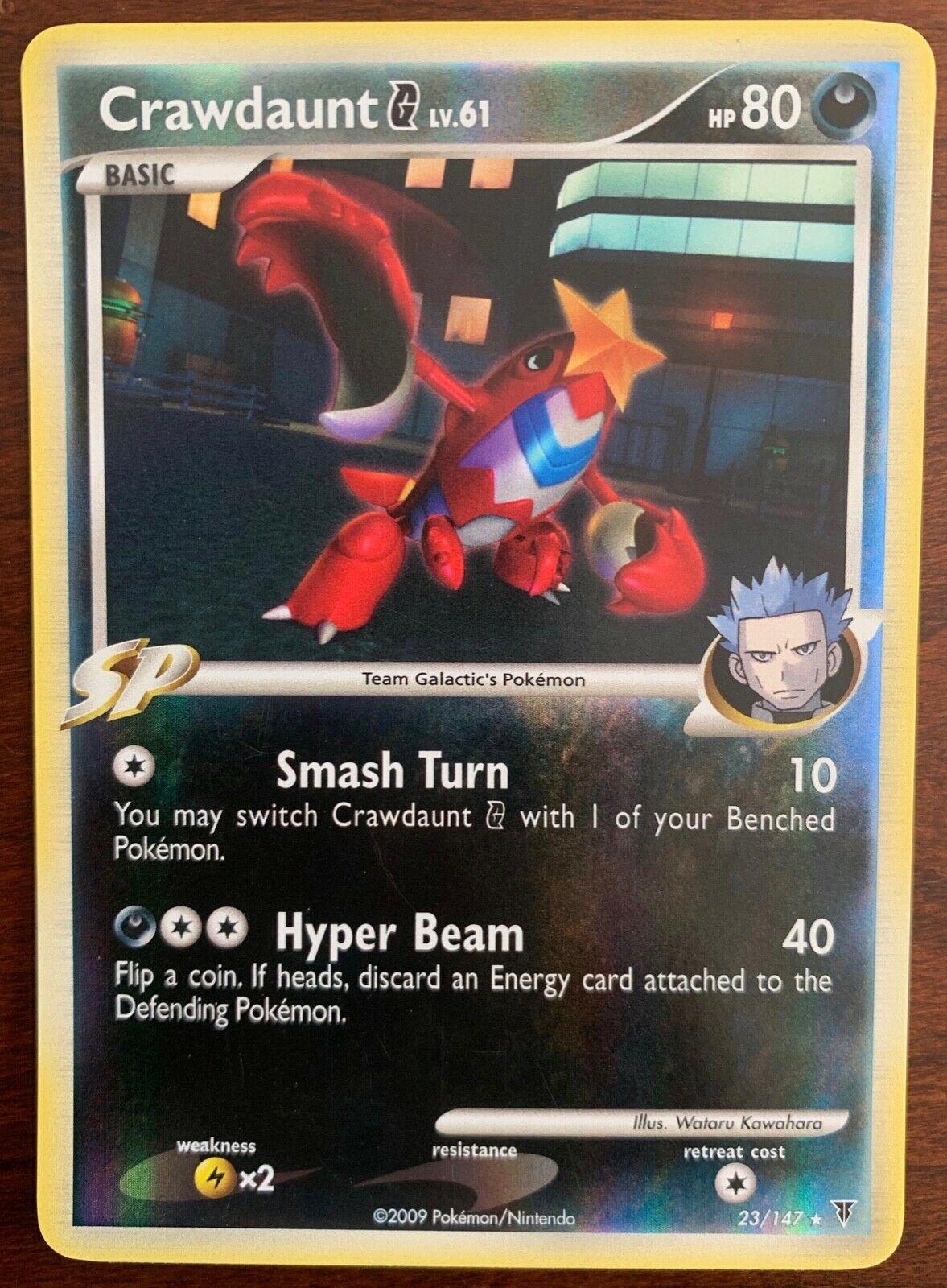 Supreme Victors Crawdaunt G [Reverse Holo] Pokémon card