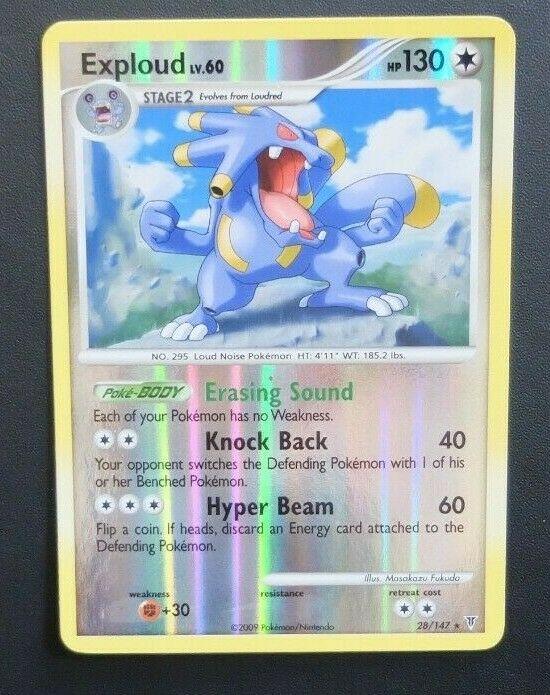 Supreme Victors Exploud [Reverse Holo] Pokémon card