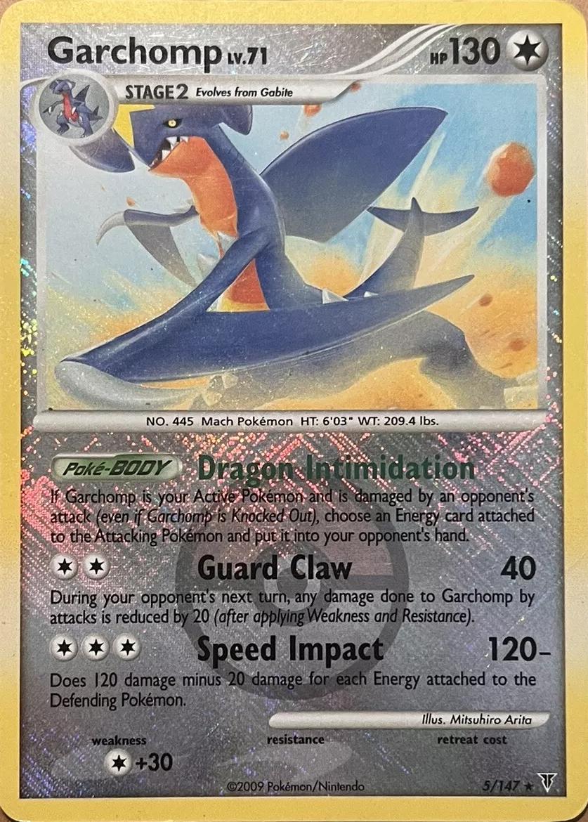 Supreme Victors Garchomp [Crosshatch-Holo] Pokémon card