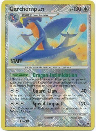 Supreme Victors Garchomp [National-Championships-Staff] Pokémon card