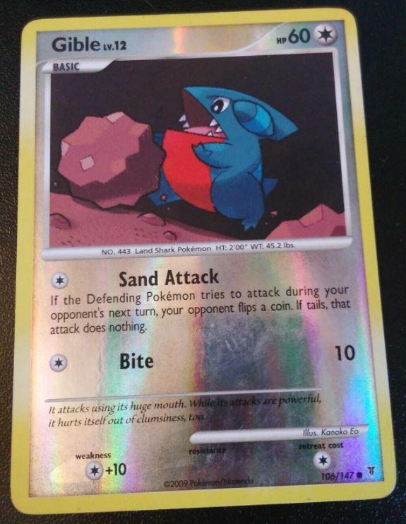 Gible [Reverse Holo]