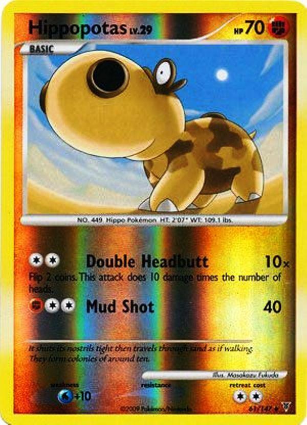 Hippopotas [Reverse Holo]