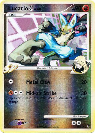 Lucario C [Reverse Holo]