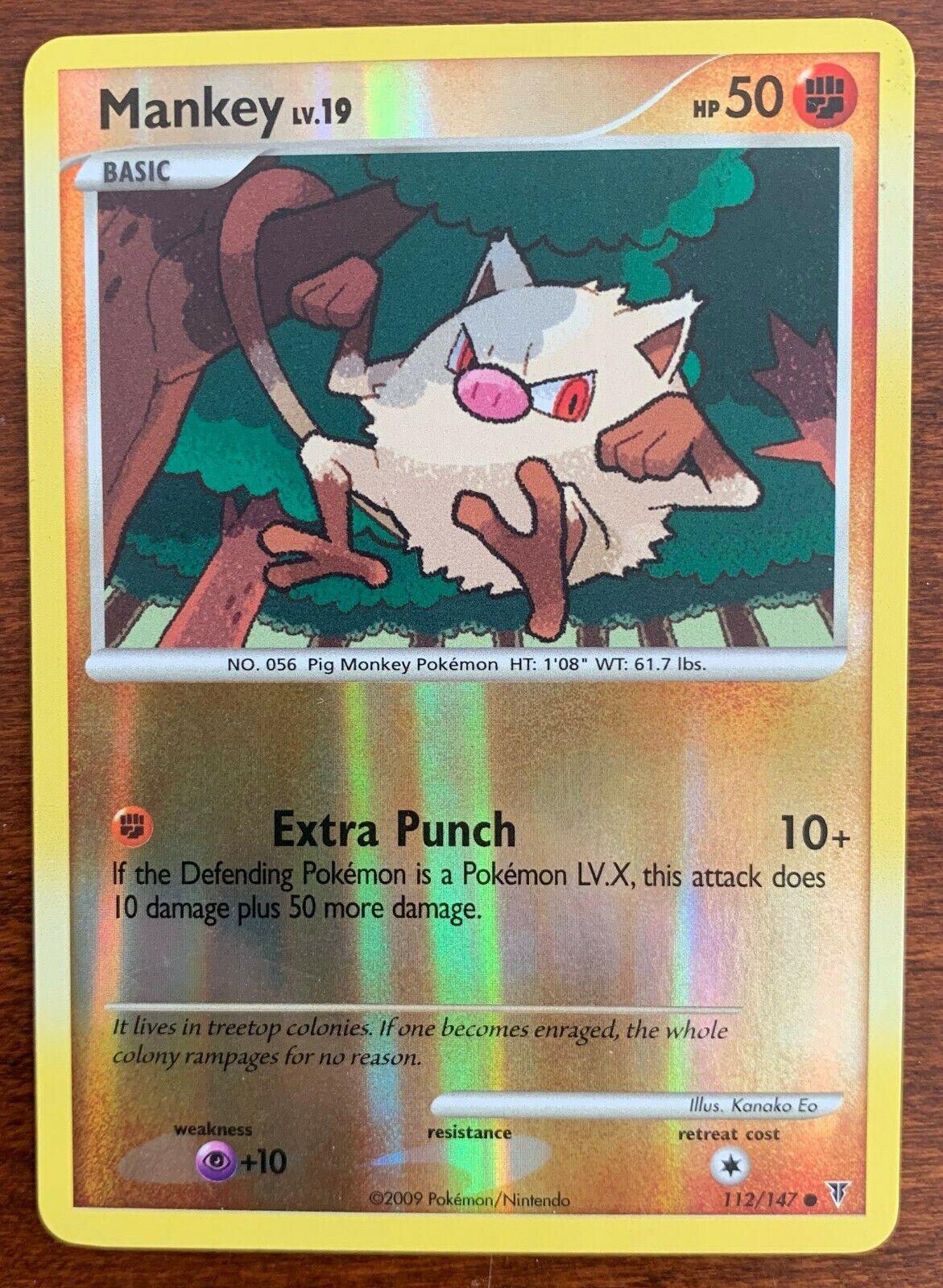 Supreme Victors Mankey [Reverse Holo] Pokémon card