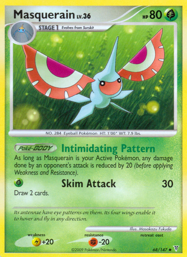 Supreme Victors Masquerain Pokémon card