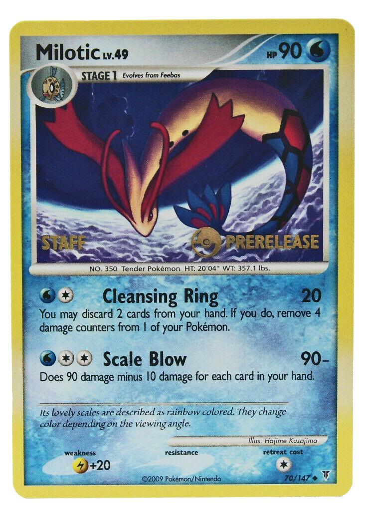 Supreme Victors Milotic [Prerelease-Staff] Pokémon card