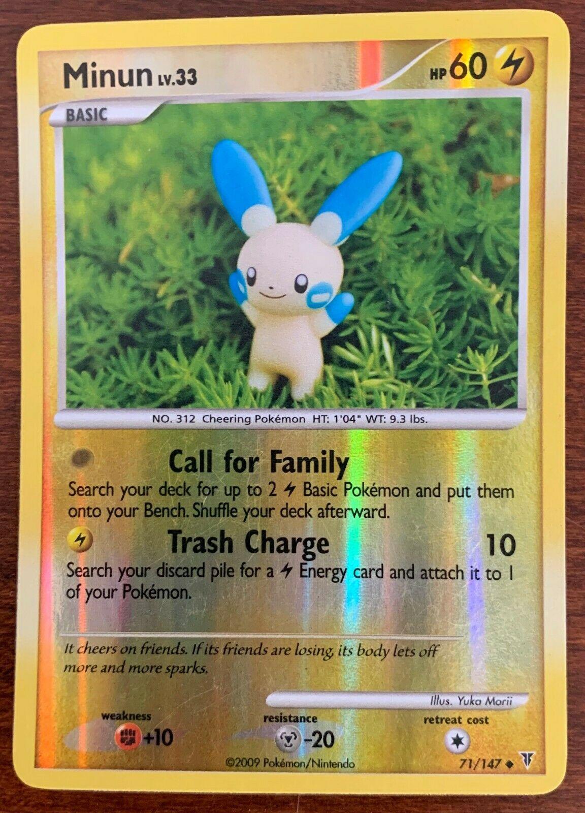 Minun [Reverse Holo]