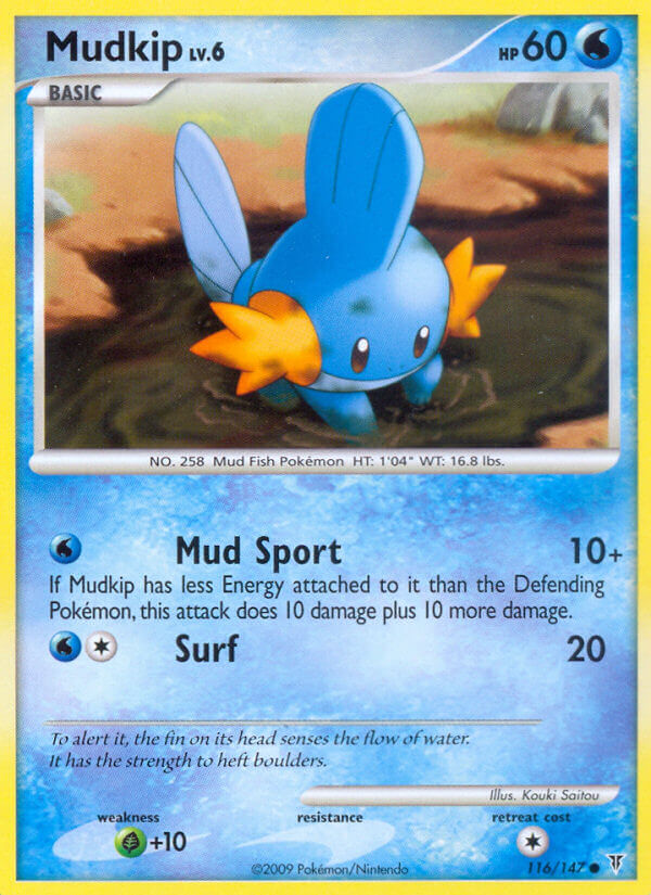 Supreme Victors Mudkip Pokémon card