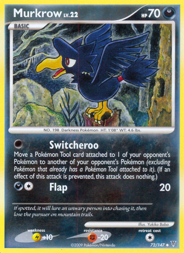 Supreme Victors Murkrow Pokémon card