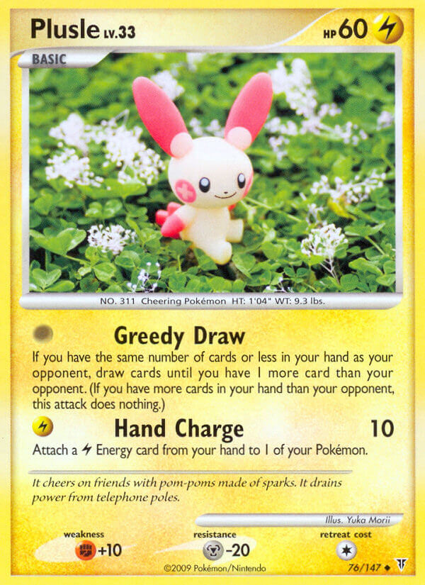 Supreme Victors Plusle Pokémon card