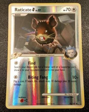 Raticate G [Reverse Holo]