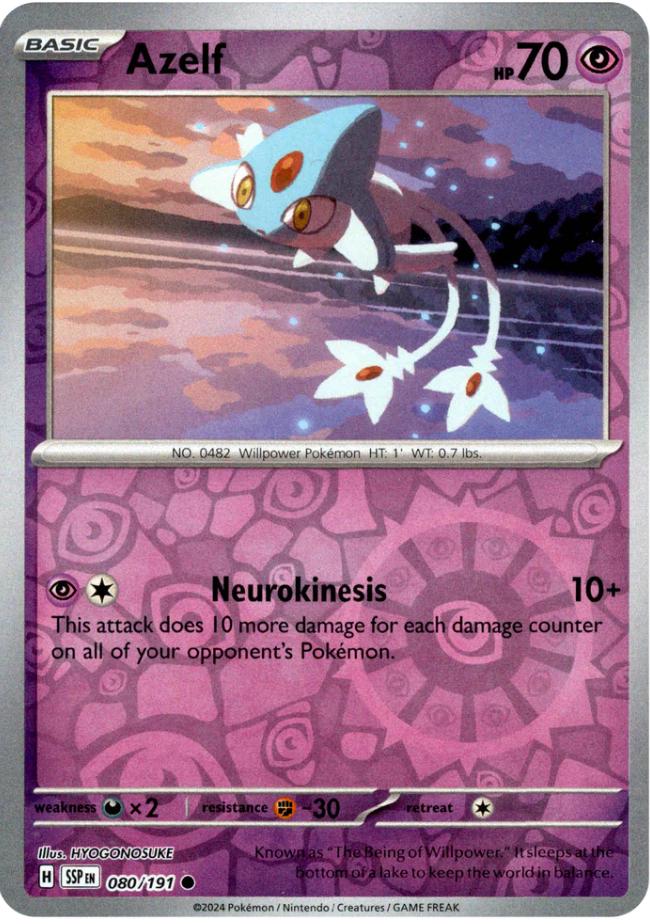 Azelf [Reverse Holo]
