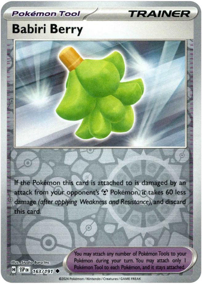 Babiri Berry [Reverse Holo]