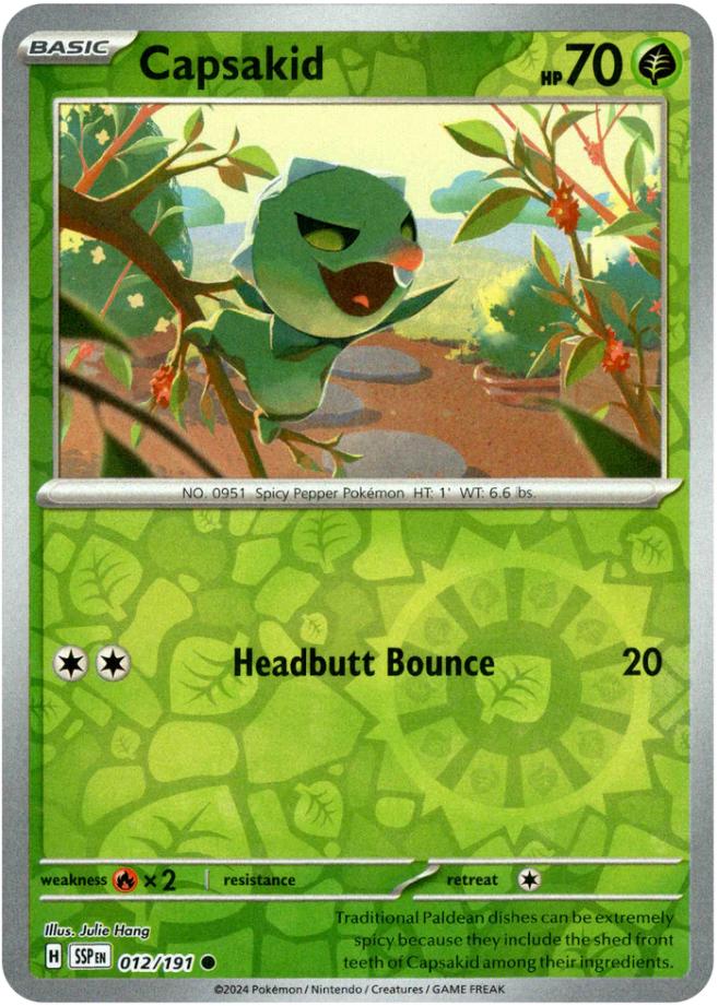 Capsakid [Reverse Holo]