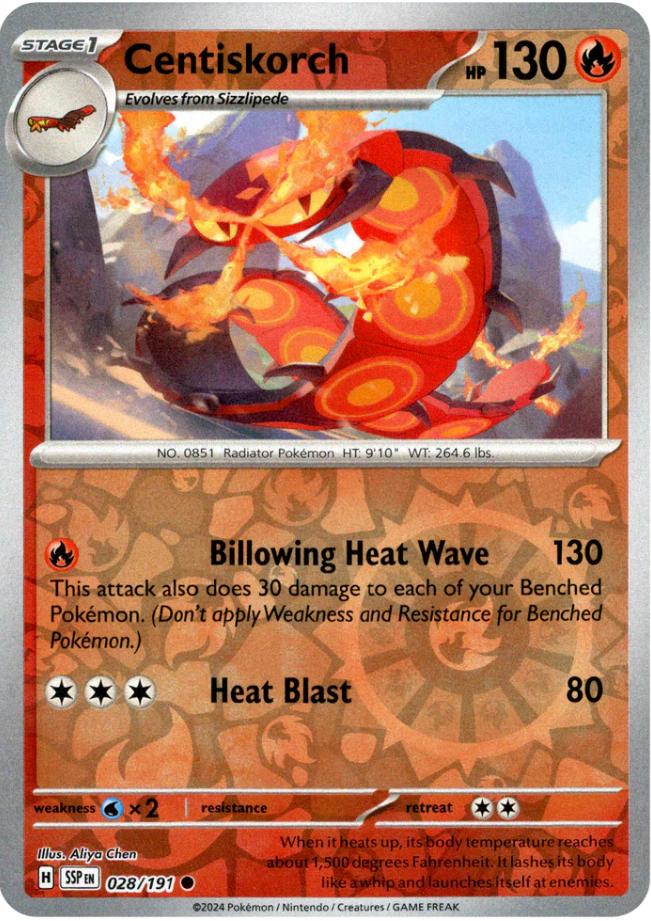 Centiskorch [Reverse Holo]