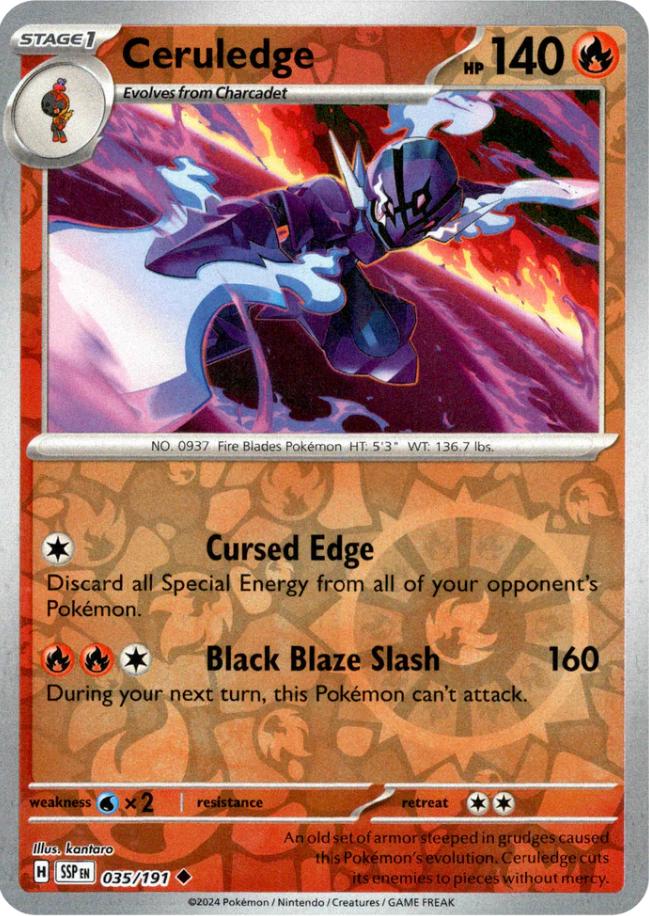 Ceruledge [Reverse Holo]