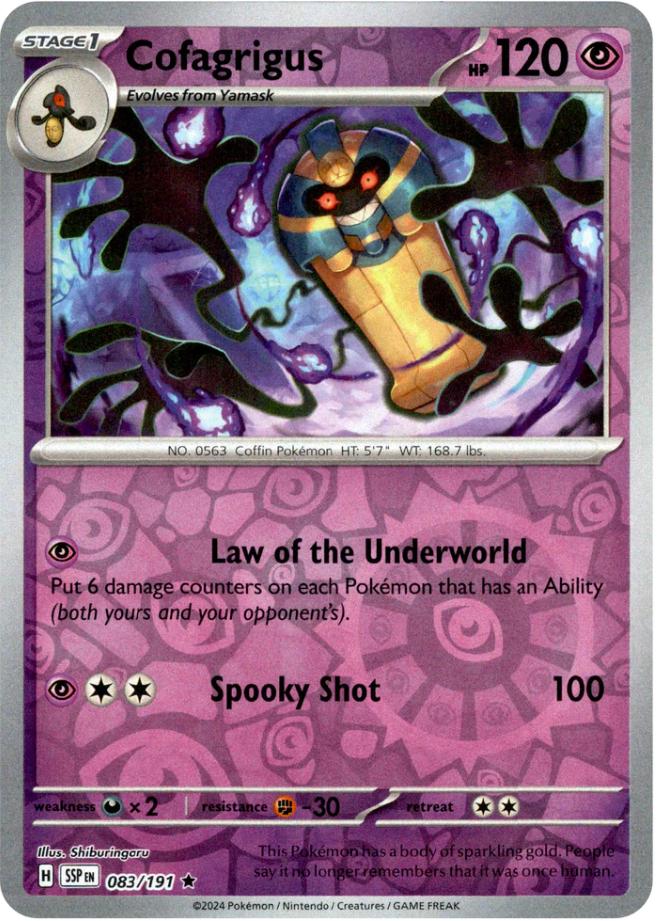 Cofagrigus [Reverse Holo]