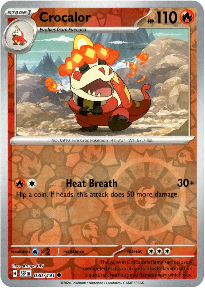 Crocalor [Reverse Holo]