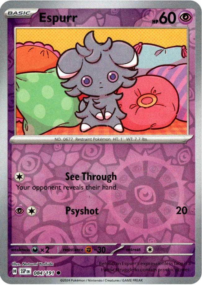 Espurr [Reverse Holo]