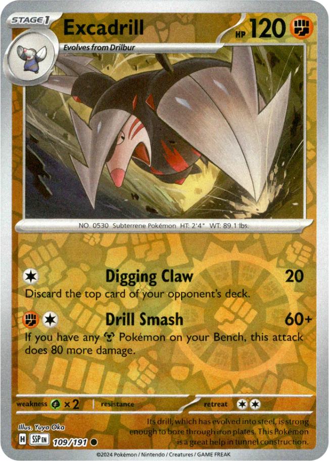 Excadrill [Reverse Holo]