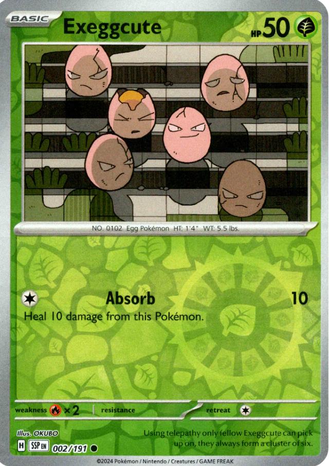 Exeggcute [Reverse Holo]