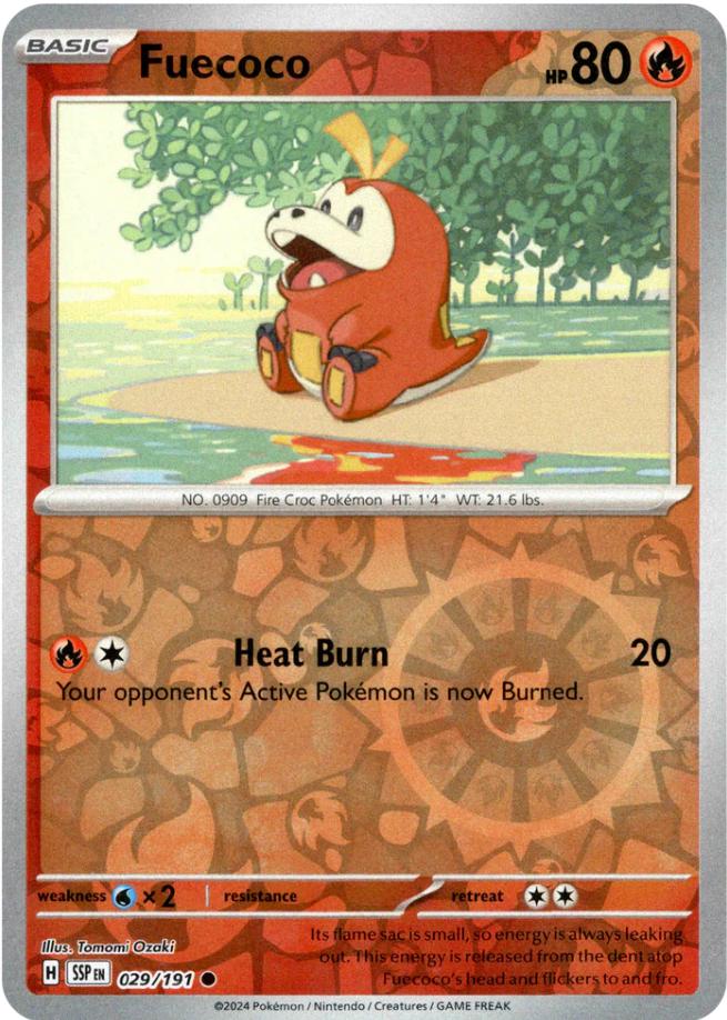 Fuecoco [Reverse Holo]