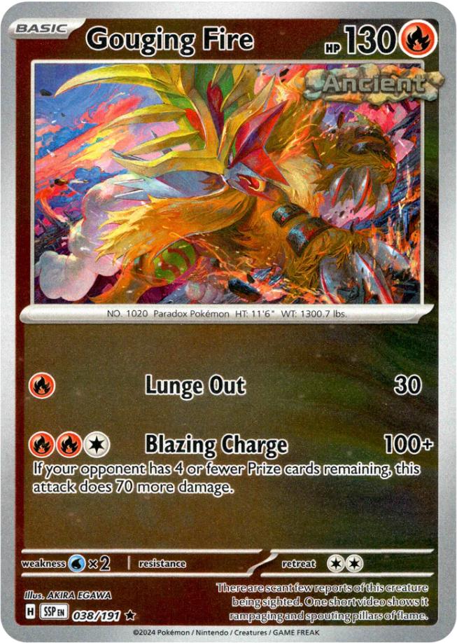 Gouging Fire [Reverse Holo]