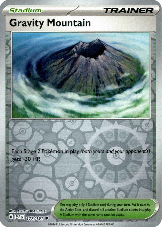 Gravity Mountain [Reverse Holo]