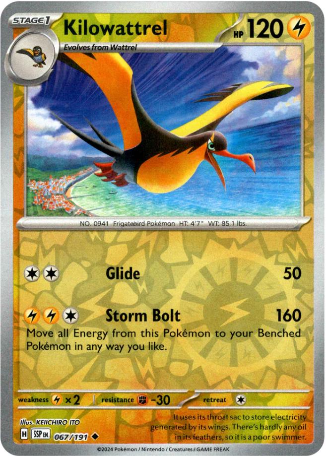 Kilowattrel [Reverse Holo]