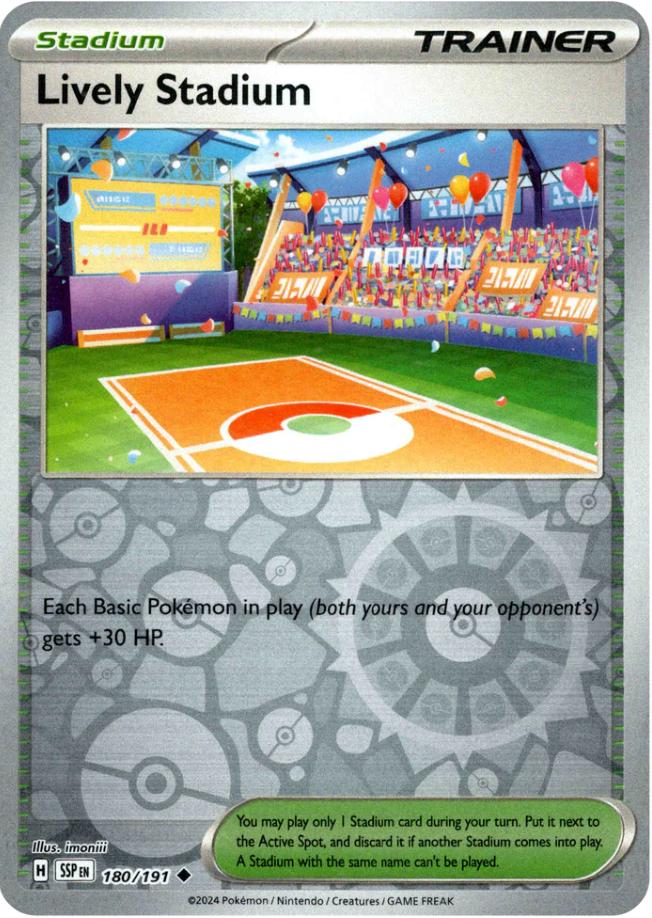 Lively Stadium [Reverse Holo]