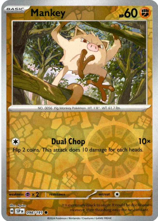 Mankey [Reverse Holo]