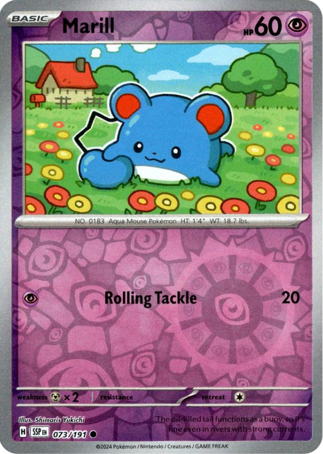 Marill [Reverse Holo]