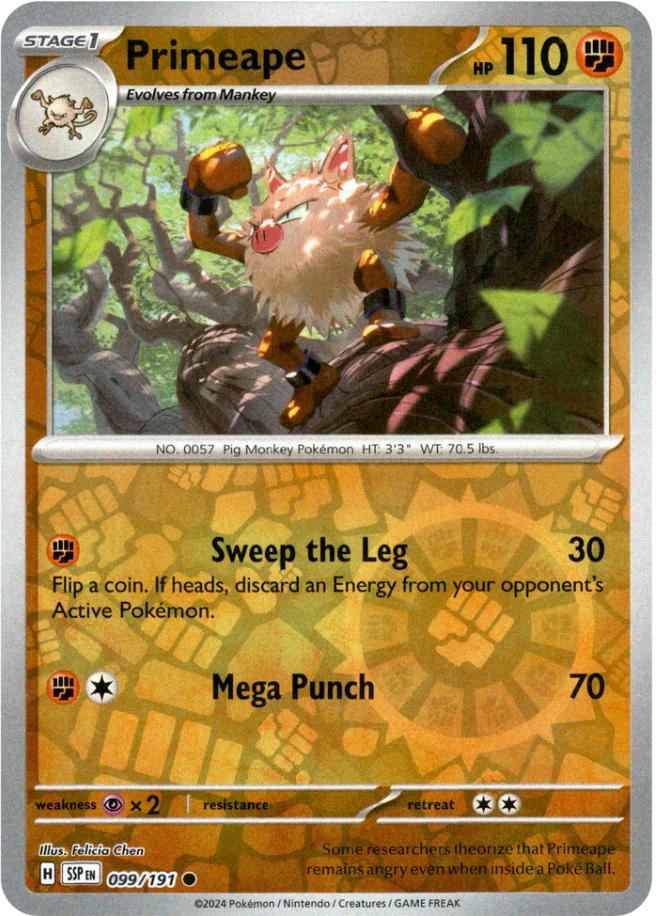 Primeape [Reverse Holo]