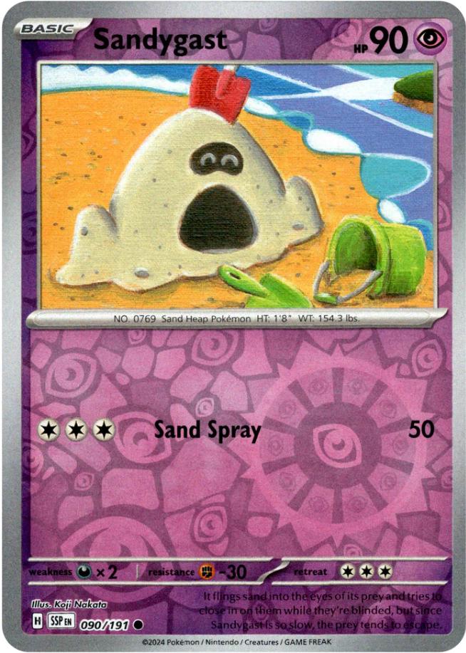 Sandygast [Reverse Holo]