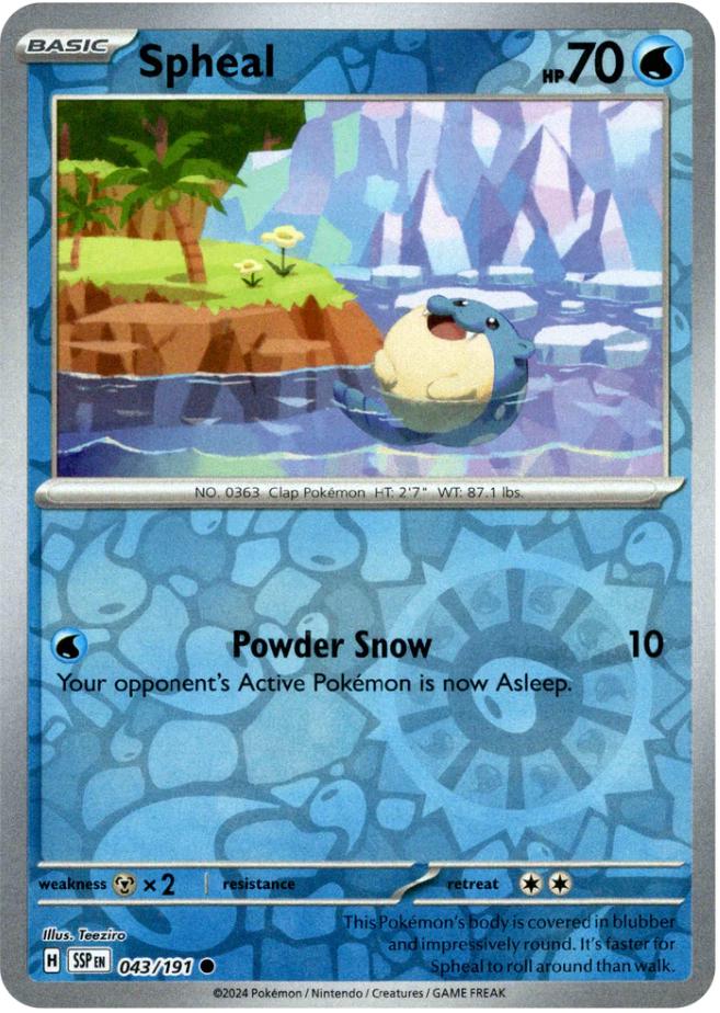 Spheal [Reverse Holo]