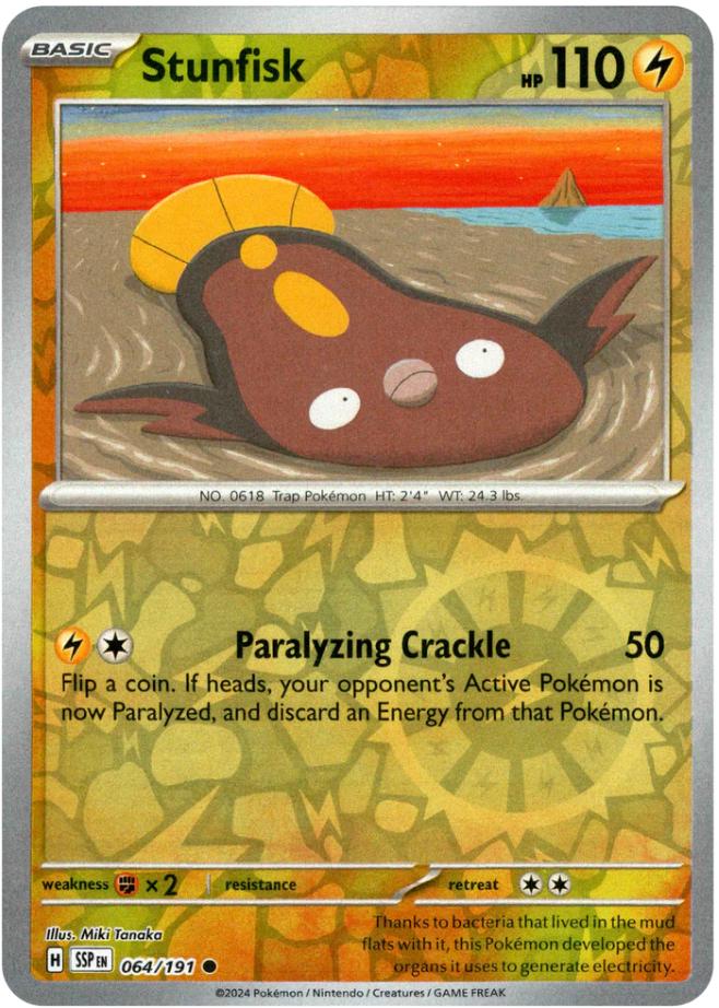 Stunfisk [Reverse Holo]