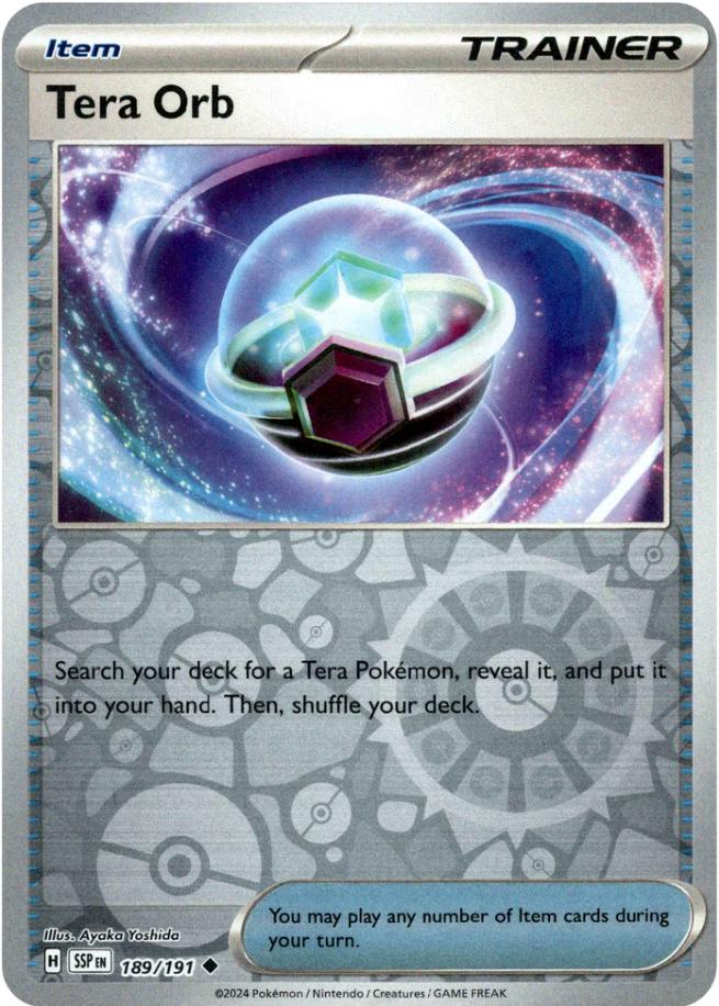 Tera Orb [Reverse Holo]