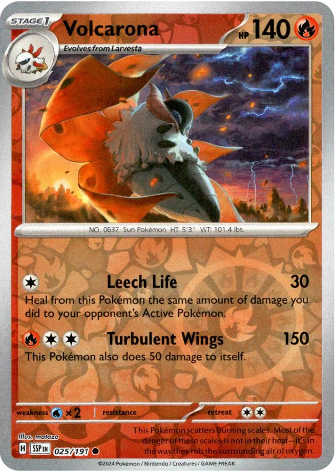Volcarona [Reverse Holo]