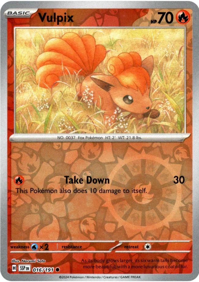 Vulpix [Reverse Holo]