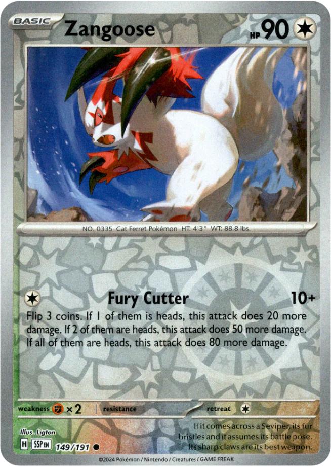 Zangoose [Reverse Holo]