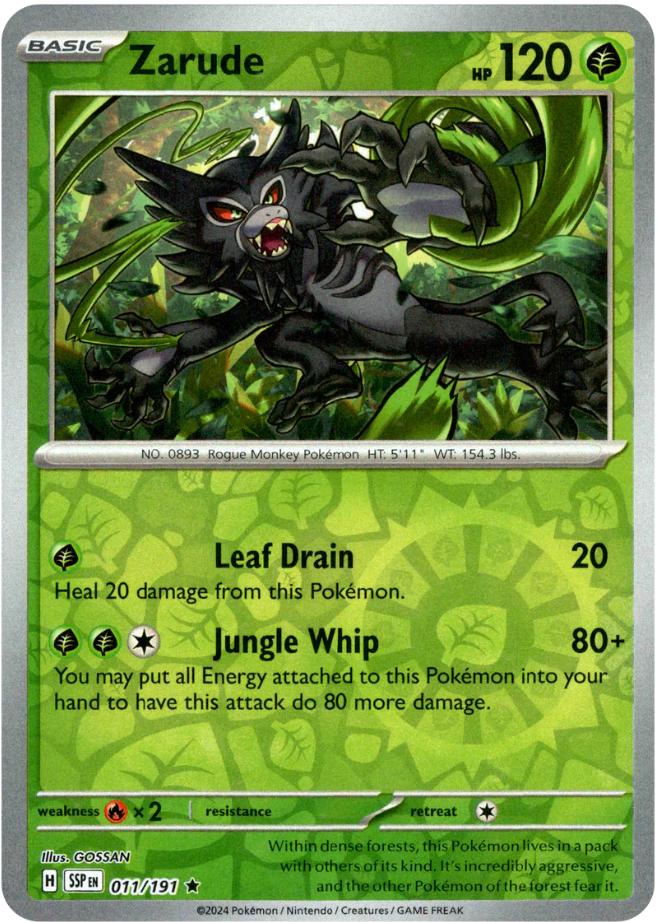 Zarude [Reverse Holo]
