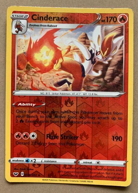 Cinderace [Reverse Holo]