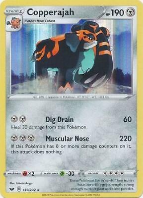Sword & Shield Copperajah [Holo] Pokémon card
