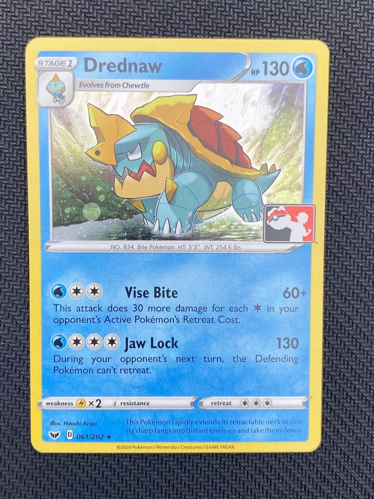Sword & Shield Drednaw [Play] Pokémon card