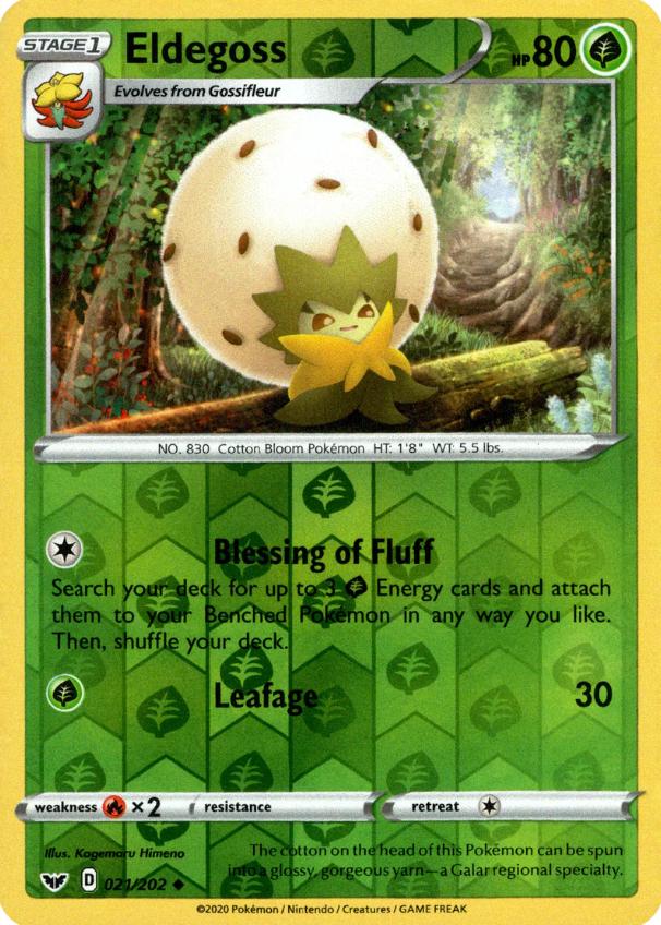 Eldegoss [Reverse Holo]