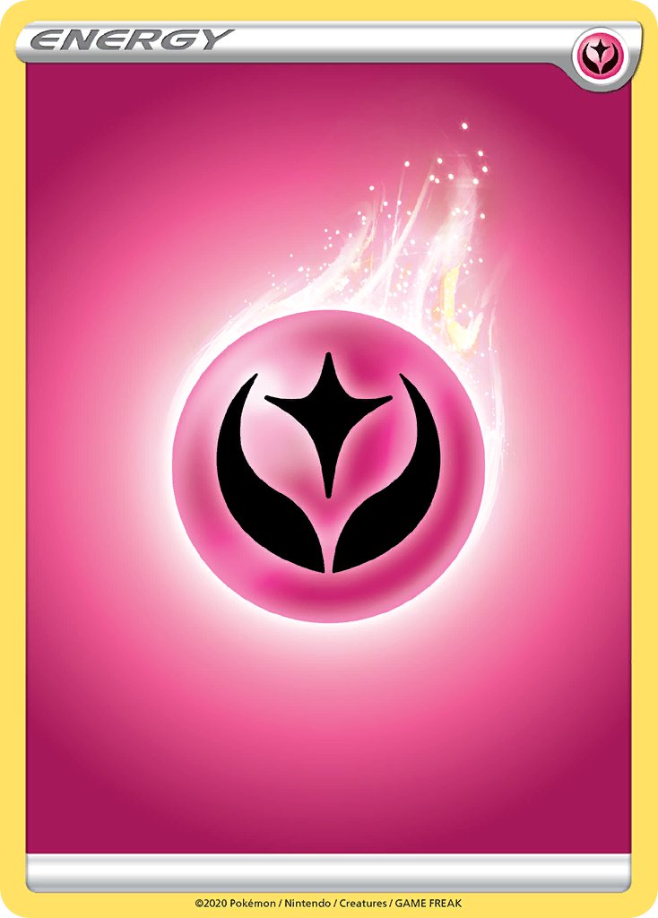 Sword & Shield Fairy Energy Pokémon card